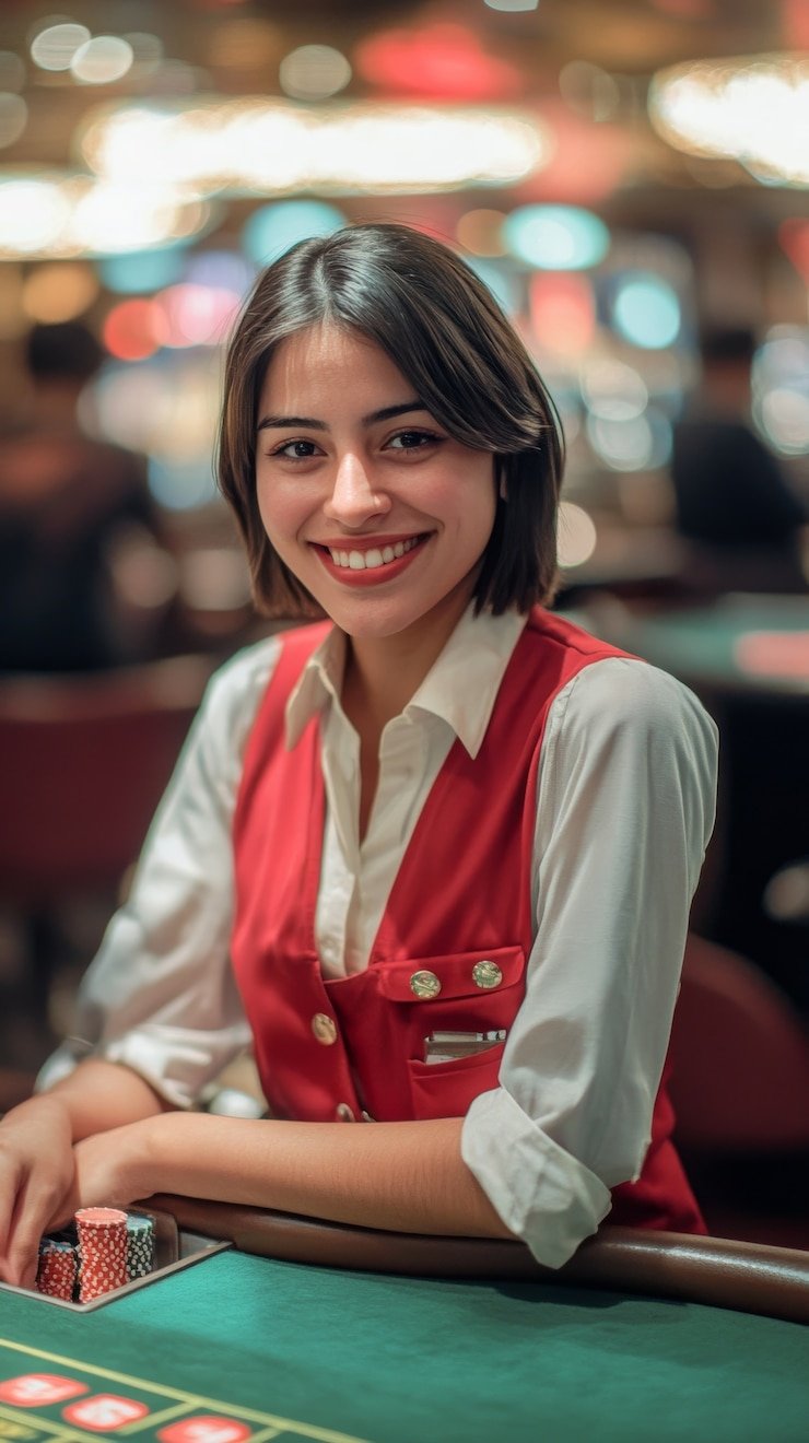 Antarmuka No Commission Baccarat di aplikasi mobile depo4d