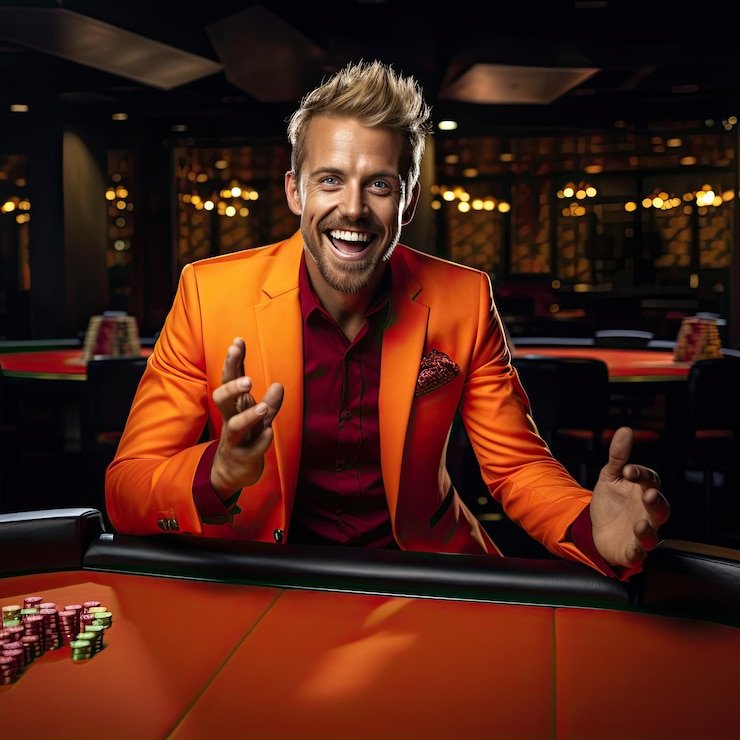 Interface baccarat no-commission di aplikasi mobile depo4d